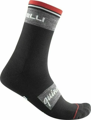 Castelli Quindici Soft Merino Sock Black 2XL Skarpety kolarskie