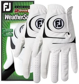 Footjoy WeatherSof Blanco Mano izquierda ML Guantes de mujer