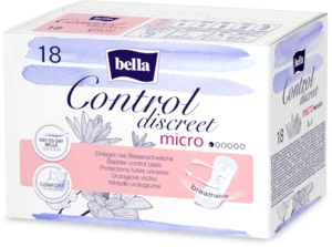 BELLA Control Discreet micro urologické vložky 18 ks