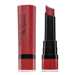 Bourjois Rouge Velvet The Lipstick dlhotrvajúci rúž pre matný efekt 04 Hip Hip Pink 2,4 g