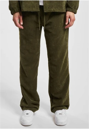 Men's Cord Sweatpants Olive