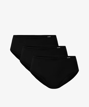 Women's classic panties ATLANTIC 3Pack - black