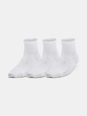 Under Armour Ponožky UA Essential 3pk Qtr Yth-WHT - unisex