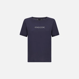 Tmavě modré dámské tričko Geox T-Shirt - Dámské