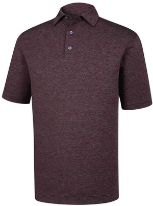 Footjoy Engineered Pinstripe Charcoal S Polo-Shirt