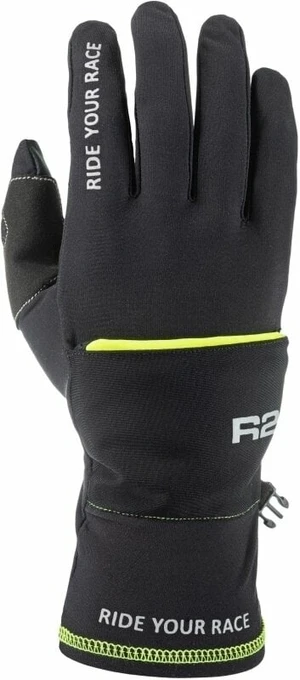 R2 Cover Gloves Neon Yellow/Black 2XL Rękawice narciarskie