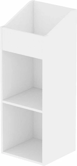 Glorious Record Rack Mobili per dischi LP White