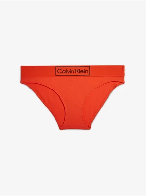 Nohavičky pre ženy Calvin Klein Underwear - oranžová