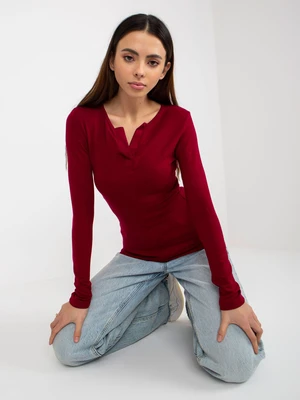 Blouse-EM-BZ-784.33P-burgundy