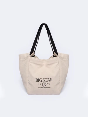 Classic Big Star Bag Beige