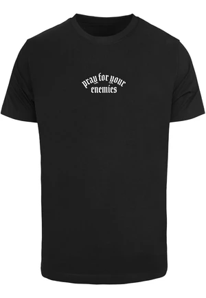 Men's T-shirt Pray For Your Enemies black