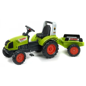 FALK Šlapací traktor Claas Arion 430 s přívěsem