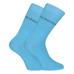 Pietro Filipi High Bamboo Blue Socks