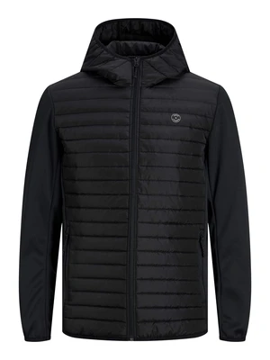 Jack&Jones Pánská bunda JJEMULTI 12182242 Black M