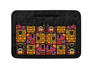 Bertoni Unisex's Felt Bag Organiser Frida Flowers