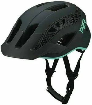 P2R Zenero Charcoal/Turquoise S/M Cască bicicletă