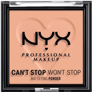 NYX PROFESSIONAL MAKEUP Can't Stop Won't Stop zmatňujúci púder - 13 Bright Peach 6 g