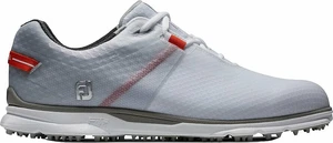 Footjoy Pro SL Sport White/Grey/Orange 44,5 Pánske golfové topánky