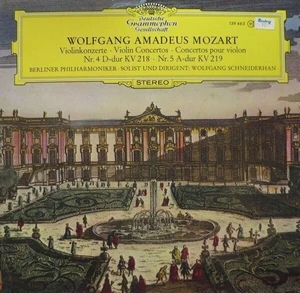 W.A. Mozart - Violinkonzerte No 4 & No 5 (LP)