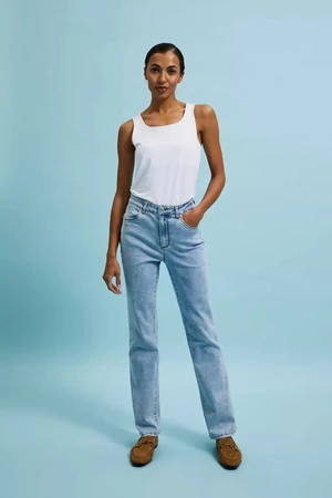 Women's blue jeans