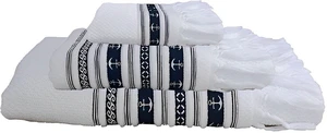 Marine Business Santorini Anchors Set White Handtuch