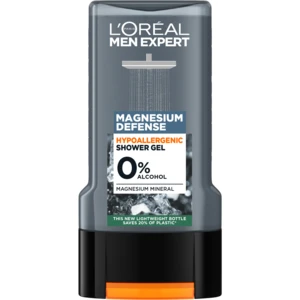 L'ORÉAL PARIS Men Expert Magnesium Defense sprchovací gél, 300 ml