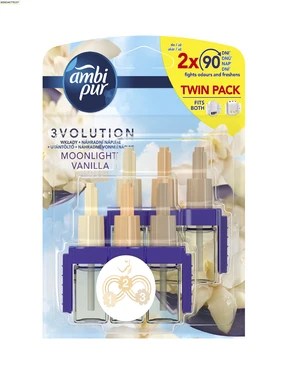 Ambi Pur 3volution Moonlight Vanilla náhradní náplň 2x20 ml