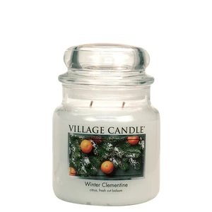 Village Candle Vonná svíčka ve skle Winter Clementine 390 g