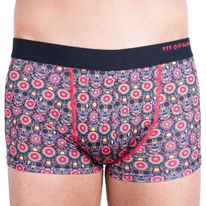 Men's boxers 69SLAM hip flower skull