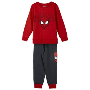 TRACKSUIT COTTON BRUSHED SPIDERMAN