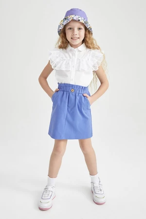 DEFACTO Girl's Gabardine Skirt