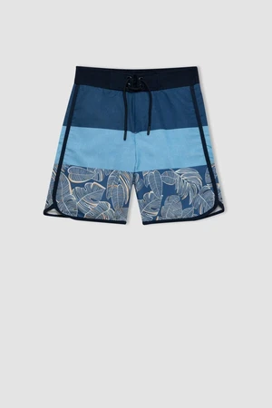 DEFACTO Boy's Patterned Swim Shorts