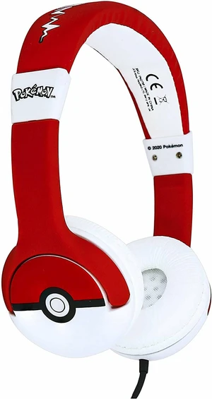 OTL Technologies Pokemon Pokeball Red Sluchátka pro děti