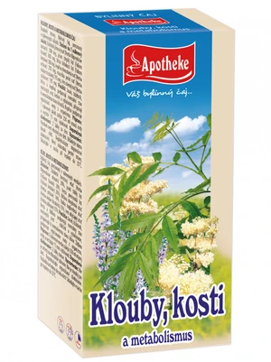 APOTHEKE čaj kĺby, kosti a metabolizmus 20 x 1.5 g