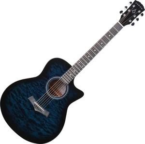 Arrow Tiger Blue Jumbo Akustikgitarre