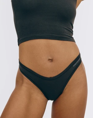 Organic Basics Flex Cheeky Briefs Black L