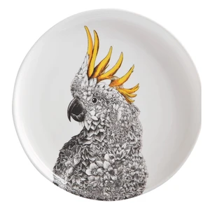 Biały porcelanowy talerz Maxwell & Williams Marini Ferlazzo Cockatoo, ø 20 cm