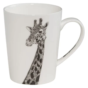 Biały porcelanowy kubek Maxwell & Williams Marini Ferlazzo Giraffe, 450 ml