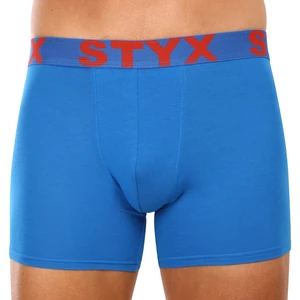 Pánské boxerky Styx long sportovní guma modré