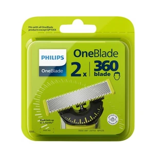 Philips Náhradní břity na tvář OneBlade 360 QP420/50 2 ks