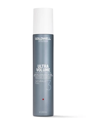 Sprej na závěrečný objem Goldwell UV Naturally Full - 200 ml (227510) + dárek zdarma