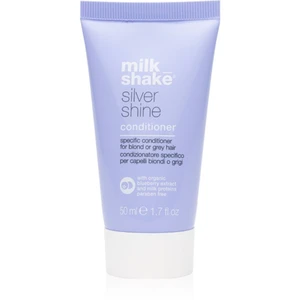 Milk Shake Silver Shine kondicionér pro blond vlasy neutralizující žluté tóny 50 ml