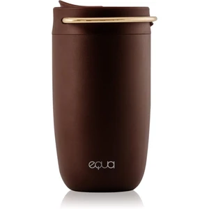 Equa Cup termohrnek barva Brown/Gold 300 ml