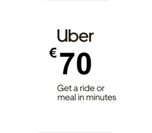 Uber €70 ES Gift Card
