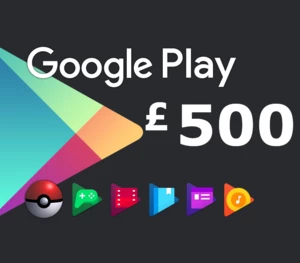 Google Play £500 UK Gift Card