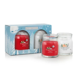 Yankee Candle Vianočná darčeková sada Signature sviečok 2 ks