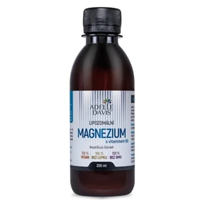 ADELLE DAVIS Lipozomální magnézium s vitamínem B6 200 ml