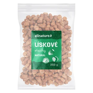 ALLNATURE Lískové ořechy 250 g