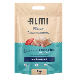 ALMI Medium Adult granule pre psov 1 ks, Hmotnosť balenia (g): 3 kg