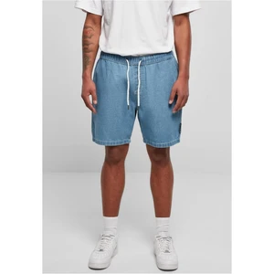 Southpole Denim Shorts in Mid Blue Washed